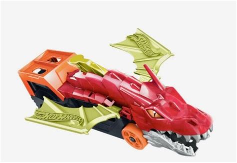 2022 Hot Wheels City Dragon Launch Transporter Play Set Hot Wheels