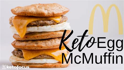 Keto Breakfast Sandwich Egg Mcmuffin Recipe Easy Keto Breakfast