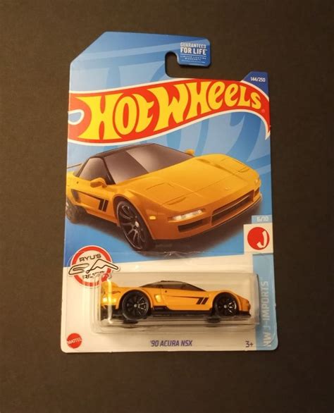 Hot Wheels Acura NSX Limited Edition Collectors Car