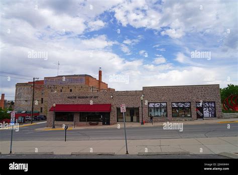 HELENA, MT -10 JUN 2021- View of the Holter Museum of Art, a ...