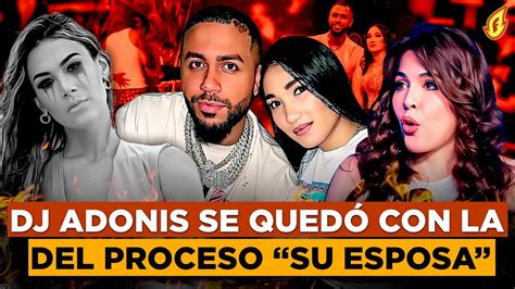 DJ ADONIS SE QUEDÓ CON SU ESPOSA LA DEL PROCESO HABRÍA ABANDONADO A