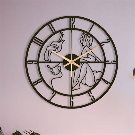 Nude Woman Clock Etsy