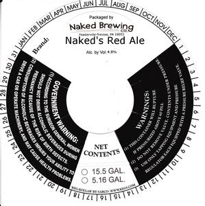 Naked Brewing Company Naked S Red Ale Keg Beer Syndicate
