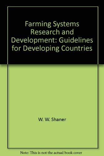 Farming Systems Research And Development Guidelines For Developing