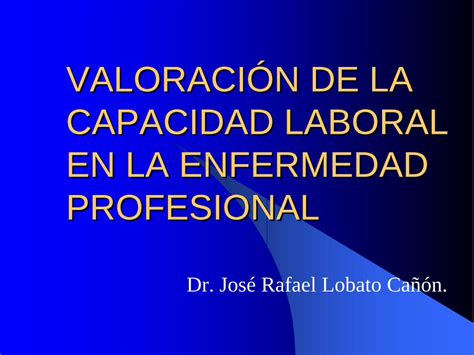 Pdf Valoraci N De La Capacidad Laboral En La Enfermedad Geyseco