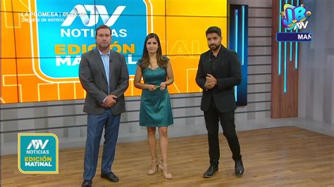 Atv Noticias Matinal Programa Del 14 De Abril Del 2023 Atv