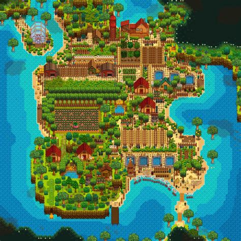 Stardew Valley Beach Farm Layout Planner