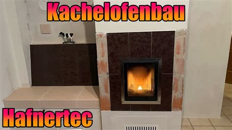 So entsteht ein Kachelofen mit Hafnertec Einsatz für Pellets und