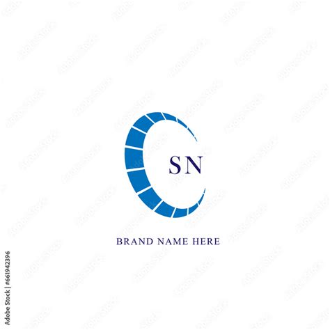 sn logo   design white sn letter sn   letter logo design