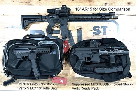 Sig Sauer Mpx K The Perfect Bag Sub Gun Real Street Tactical