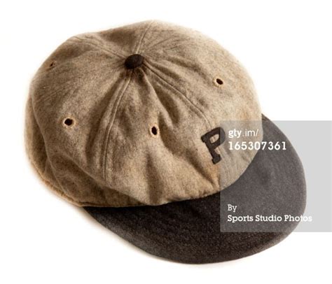 Vintage Baseball Cap. Early 1920's style wool baseball cap. Two-toned...