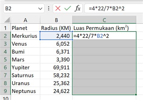 Cara Menggunakan Rumus Di Excel Excelandor