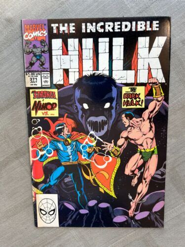 The Incredible Hulk Volume No Vo In Very Good Condition Very Fine