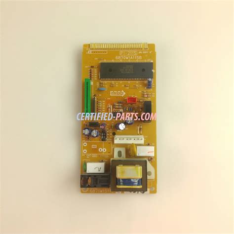 6871w1s115l Lg Microwave Power Control Board Main Circuit Assembly 1363678