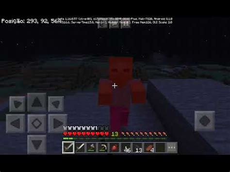 Minecraft Morri Para Um Mini Zumbi Youtube