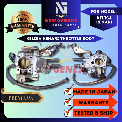 DAIHATSU THROTTLE BODY For KELISA EJ KENARI HALFCUT JAPAN Shopee