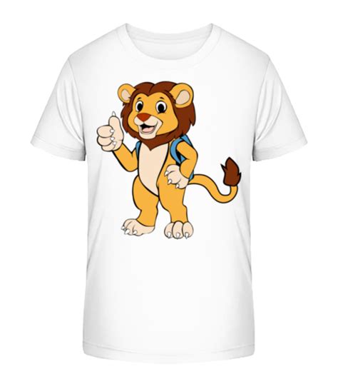 Lion Doux Avec Sac Á Dos · T Shirt Bio Enfant Stanley Stella 2 0 Shirtinator