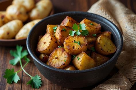 Indian Semi Dry Potato Spicy Recipe Also Known As Batata Bhaji Or Aloo