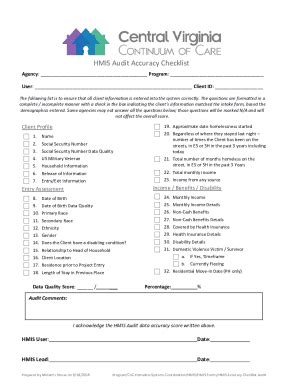 Fillable Online Audit Checklist How To Conduct An Audit Step By Step