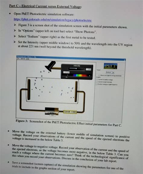 Solved Experiment Photoelectric Effect Objectives The Chegg