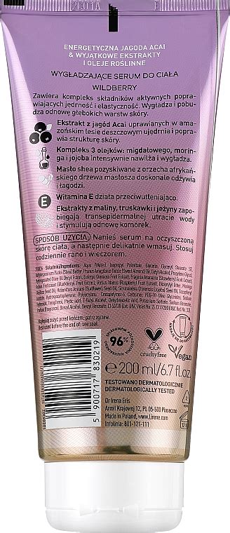 Lirene Wildberry Smoothing Wild Berry Body Serum Makeup Uk