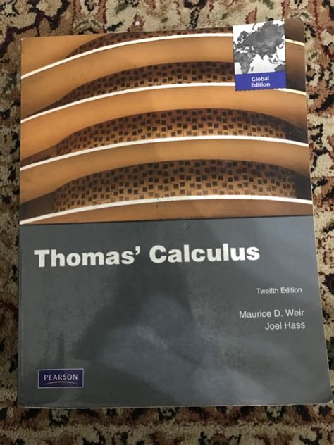 Thomas Calculus Th Edition Pearson Hobbies Toys Books