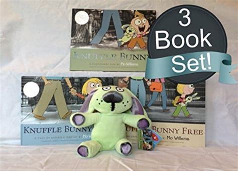 Jp Mo Willems Knuffle Bunny Book T Set Bundle With Plush