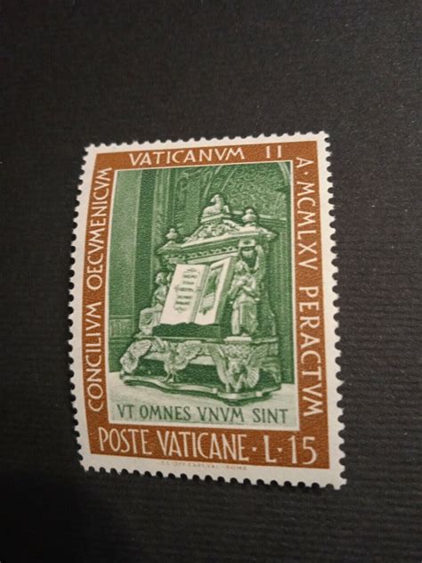 Poste Vaticane Concilium Oecumenicum Vaticanum Ii Lire A Ebay