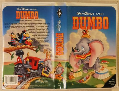 Dumbo 1989 Película En Formato Vhs Peliculas Vhs Para Coleccionistas