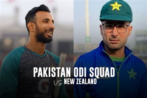 Pakistan Odi Squad Nz Shan Masood Abrar Ahmed Among Probables For Odi