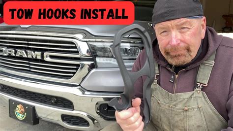 Installing Tow Hooks 2021 Ram 1500 at Mason Waddy blog