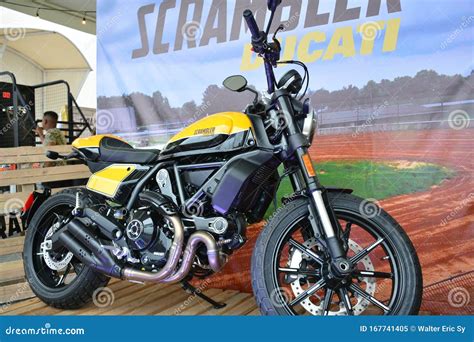 Ducati Scrambler Motorcycle At Philippine Moto Heritage Weekend