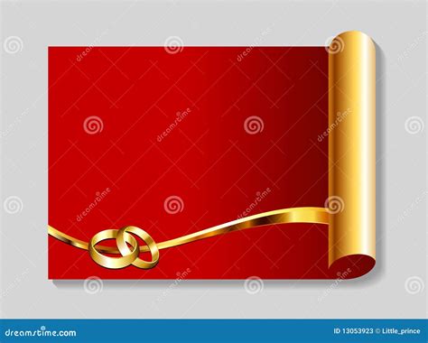 Gold And Red Wedding Abstract Background Stock Photos - Image: 13053923