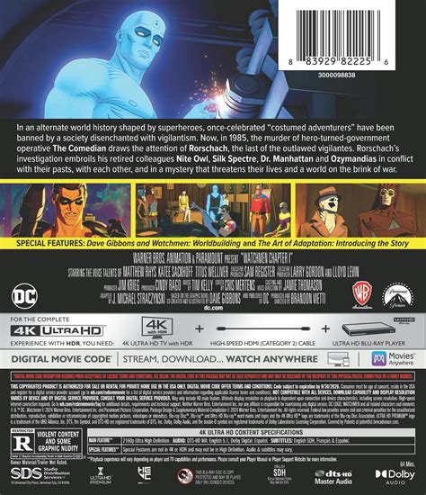 Watchmen: Chapter I 4K – Blurays For Everyone