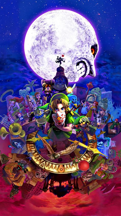 Majoras Mask Phone Wallpaper 169 Taken From Official Art Rzelda