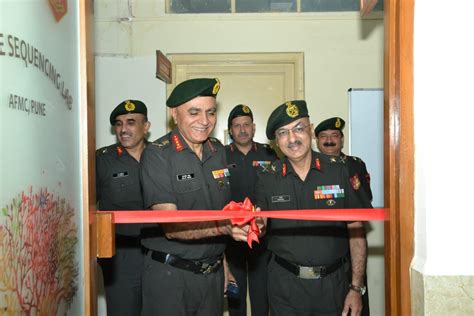 Lt Gen Daljit Singh Inaugurates New Genome Sequencing Lab At Armed