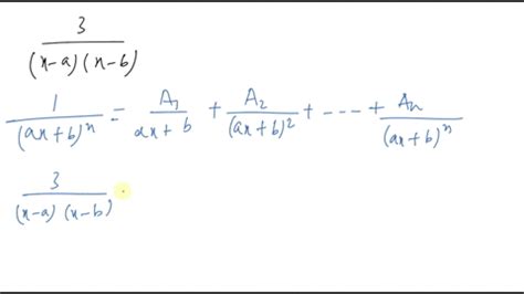 Solved Find The Partial Fraction Decomposition Of X A X B