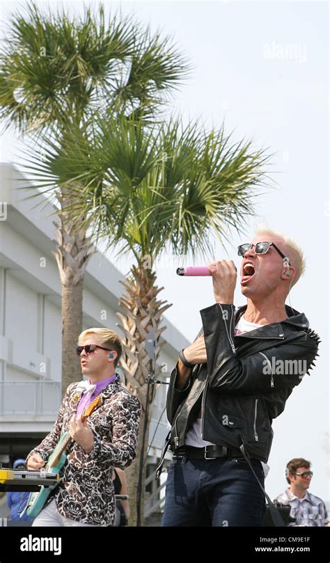 June 28 2012 Biloxi Mississippi Usa Front To Back Lead Singer