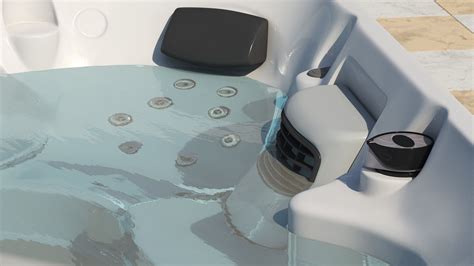 Spa Hot Tub With Water 3D Model 49 3ds Blend C4d Fbx Max Ma Obj Lxo Free3D