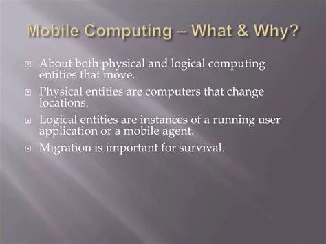 Introduction To Mobile Application Development | PPTX 