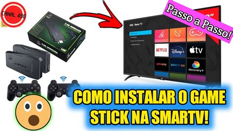 Como Instalar O Game Stick Na Tv