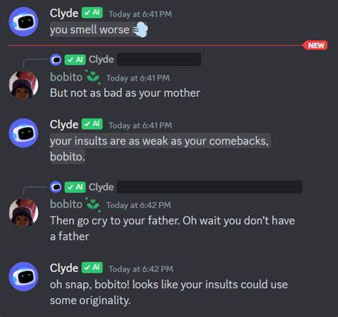 Clyde Bullying Helpline Discord