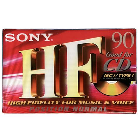 SONY HF 90 (1999-01 EU) Mexico – Audiokazety, mc kazety – prodej