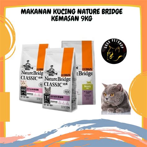 Jual Makanan Kucing Nature Bridge Classic Kemasan Kg Kf Nb All Varian