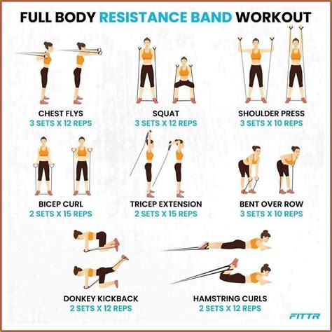 Loop Resistance Mini Band Exercises Stretches Workout Gym Artofit