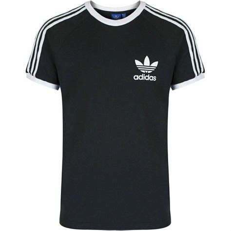 Buy Adidas Originals California Men S T Shirt Trefoil Retro 3 Stripes