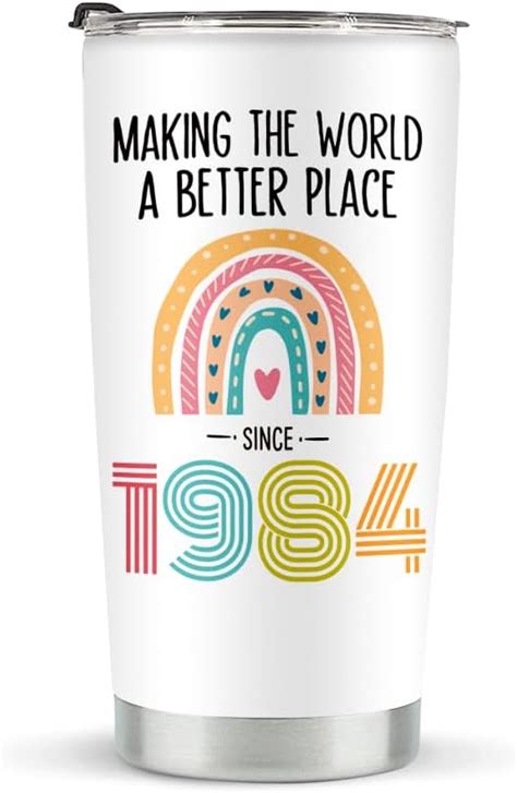 40th Birthday Ts For Women Tumbler 20 Oz Stainless