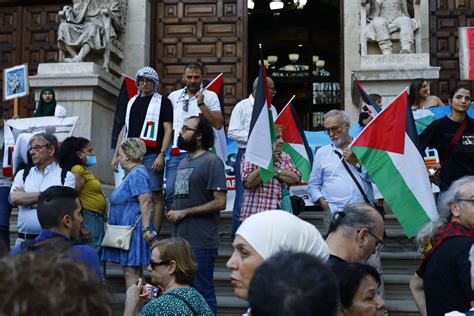 Concentraci N A Favor De Palestina En La Plaza Para So De Zaragoza El