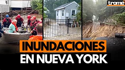 Ee Uu Imágenes De Las Inundaciones Por Lluvias Torrenciales Que Azotan