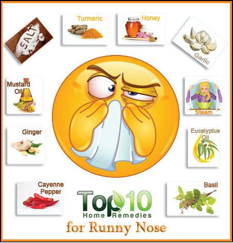 Home Remedies for a Runny Nose | Top 10 Home Remedies